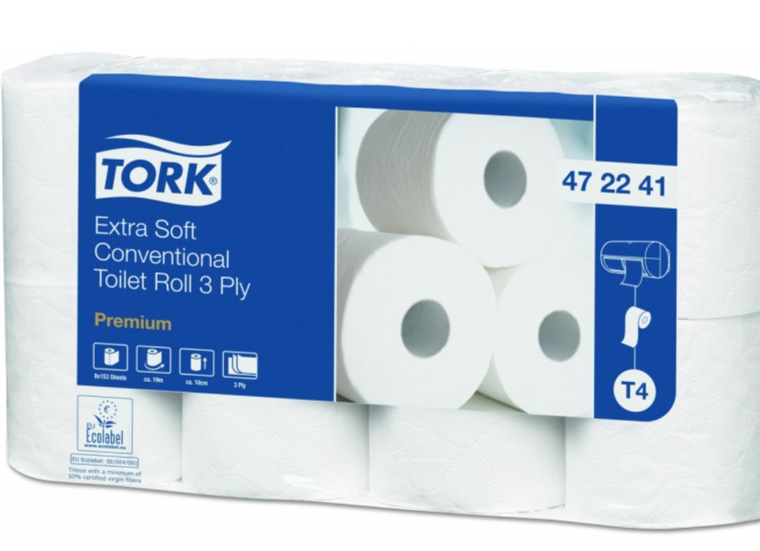 Wc-paperi Tork Extra Soft T4, 40 rll/sk 2